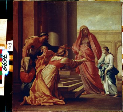 圣母玛利亚的介绍 作者 Eustache Le Sueur