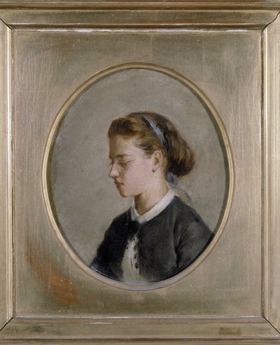 一个女人的画像 作者 伊娃·冈萨雷斯（EvaGonzalès）