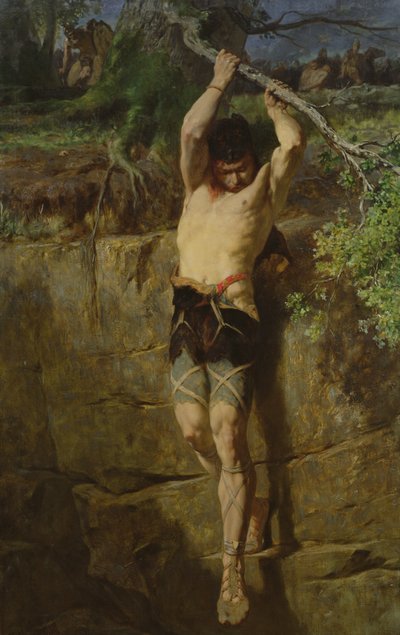 逃脱一个高卢囚犯 作者 Evariste Vital Luminais