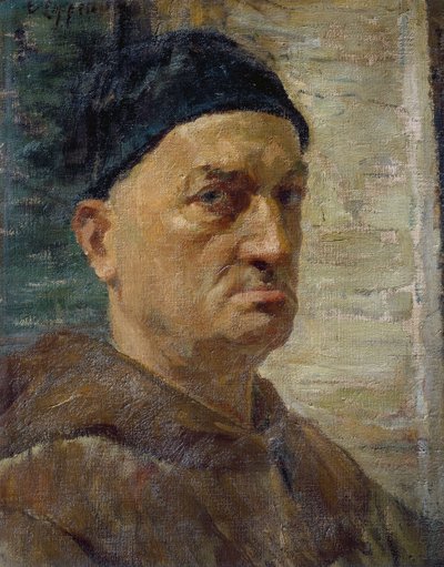 自画像（布面油画） 作者 Evaristo Cappelli