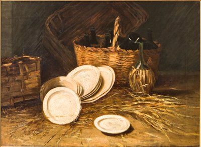静物（布面油画） 作者 Evaristo Cappelli