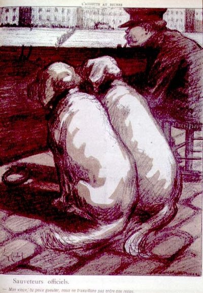 官方救生员，"我的老伙计，你可以大喊大叫，但我们在吃饭的时候不工作"，第1183页，来自《L