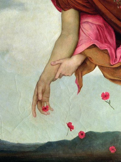 夜与睡，1878年油画细节27984 作者 伊夫林·德·摩根（Evelyn De Morgan）