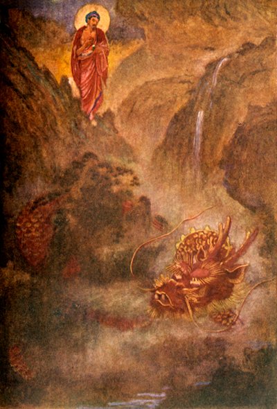 佛与龙》，1912年。 作者 伊芙琳·保罗