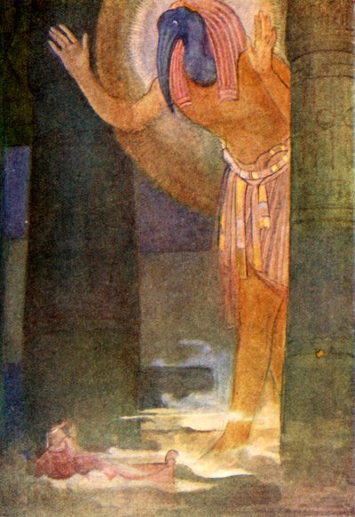 托斯和首席魔术师》，1915年。 作者 伊芙琳·保罗