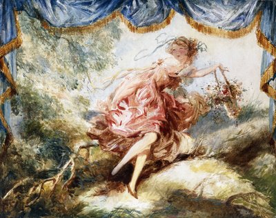 法国少女 作者 Everett Shinn