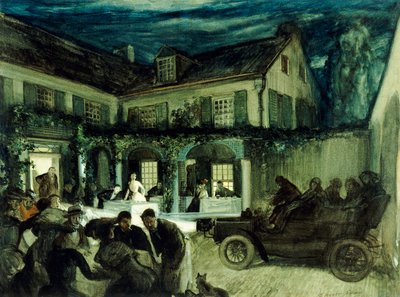晚宴 作者 Everett Shinn