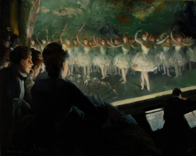 白色芭蕾 作者 Everett Shinn