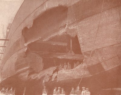鱼雷的致命效果，约1917年 1919年 作者 科尔曼足球俱乐部