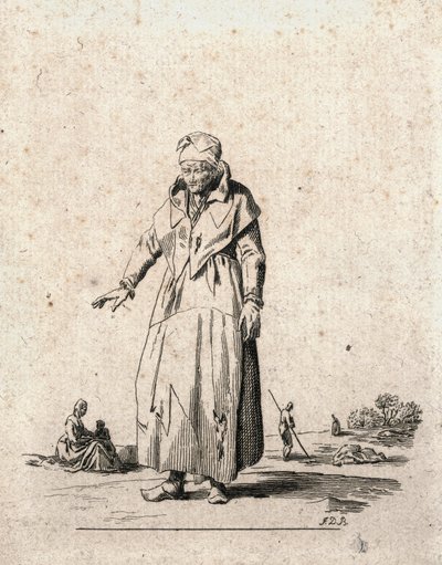 农妇（雕刻） 作者 