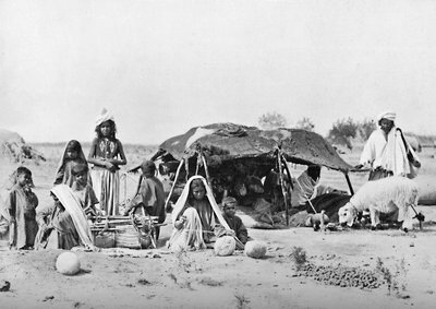 1902年在Bal路支省的一个夏令营 作者 布雷姆纳