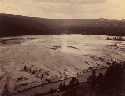 地狱的半亩地，火坑河，1884年。 作者 F.杰海恩斯