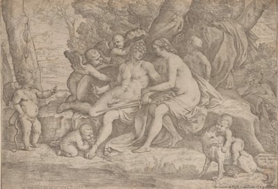 火星和金星，1635-49。 作者 法布里齐奥·基亚里