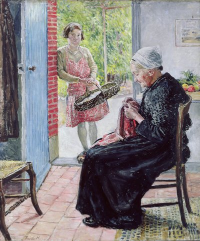 在1921年的茅草屋 作者 菲莉·哈玛（Fairlie Harmar）