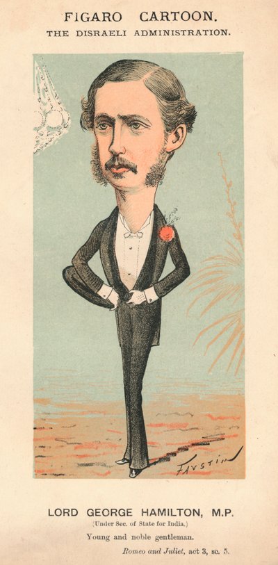 国会议员乔治·汉密尔顿勋爵，c1870 作者 福斯汀