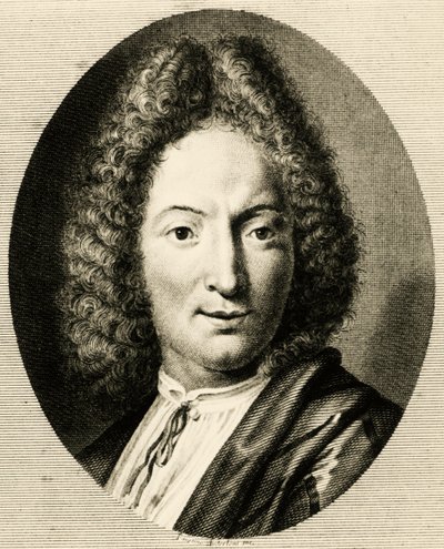 Arcangelo Corelli 的肖像 (Fusignano 作者 福斯蒂诺·安德洛尼