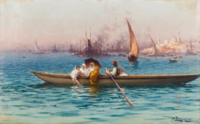 Caique上的娱乐 作者 福斯托·佐纳罗（Fausto Zonaro）