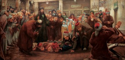 苦行僧仪式 作者 福斯托·佐纳罗（Fausto Zonaro）