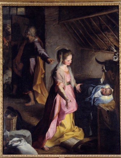 费德里科·巴罗奇 (Federico Barocci) 的原生绘画称为巴罗什 (The Baroche) 或 Il Baroccio (1528-1612) 作者 费德里科·菲奥里（Federico Fiori）Barocci或Baroccio