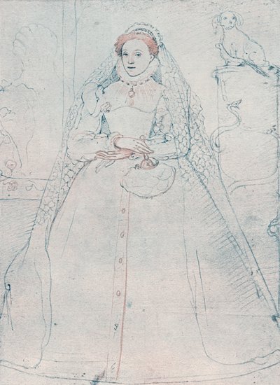 伊丽莎白一世，英格兰和爱尔兰女王，1575年 作者 费德里科·祖卡罗