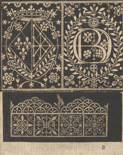Les Secondes Oeuvres, et Subtiles Inventions De Lingerie du Seigneur Federic de Vinciolo V..., 1603. 作者 费德里科·德·温西奥洛