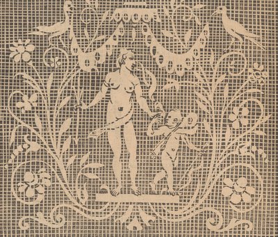 Les Singuliers et Nouveaux Portraicts... 第47页背面，1588。 作者 费德里科·德·温西奥洛