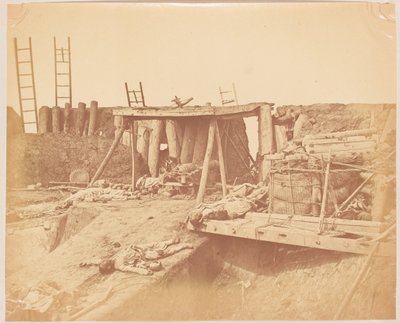 塔库堡内部 作者 费利斯 (1825 c.1908) 比托