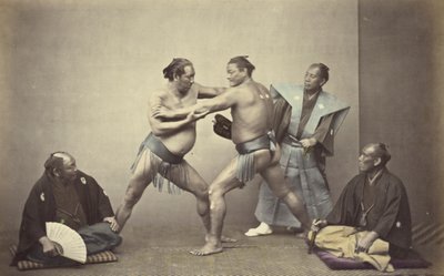 日本大力士Nio的代表 作者 菲利斯·比托（Felice Beato）