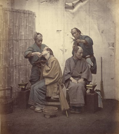 理发师 作者 菲利斯·比托（Felice Beato）