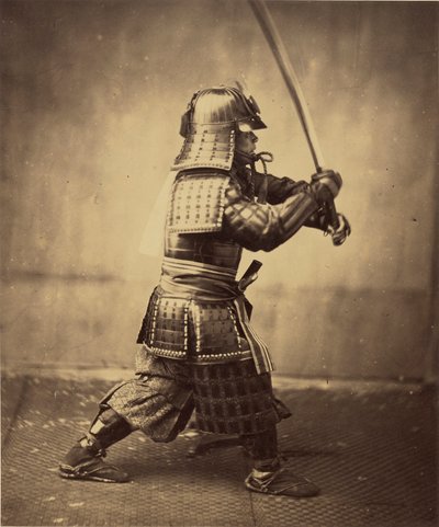 日本武士装甲，1865-7 作者 菲利斯·比托（Felice Beato）
