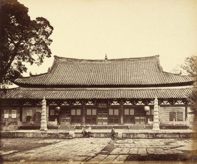 [中国广州鞑靼区的寺庙］ 作者 亨利鲱鱼