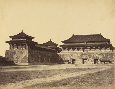 北京大冬宫，1860 年 10 月 29 日 作者 菲利斯·比托（Felice Beato）