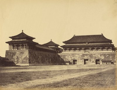 伟大的帝国冬宫，北京，1860年10月29日 作者 菲利斯·比托（Felice Beato）