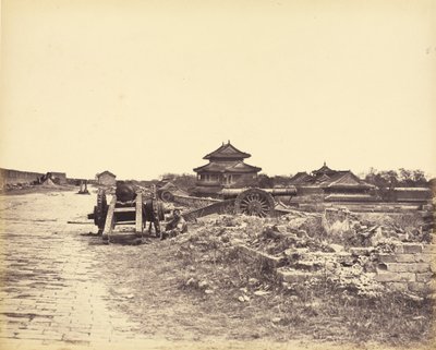 北京墙的顶端 作者 菲利斯·比托（Felice Beato）