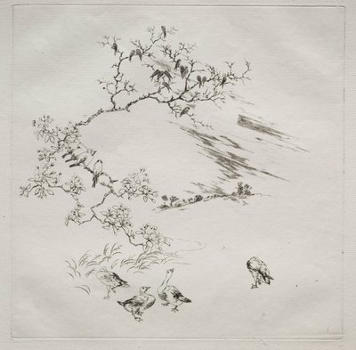 巴黎服务（哈维兰服务）：夜景（第 7 号） 作者 费利克斯·布拉克蒙德