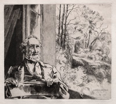 迈耶·海涅（Meyer Heine）肖像，1860年代。 作者 费利克斯·布拉克蒙德