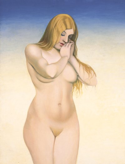 金发裸体，1921年 作者 费利克斯·爱德华·瓦洛顿