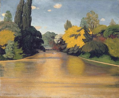 Bois de Boulogne，拉斯圣詹姆斯，1918年 作者 费利克斯·爱德华·瓦洛顿