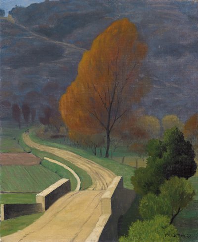 大桥，1922年 作者 费利克斯·爱德华·瓦洛顿