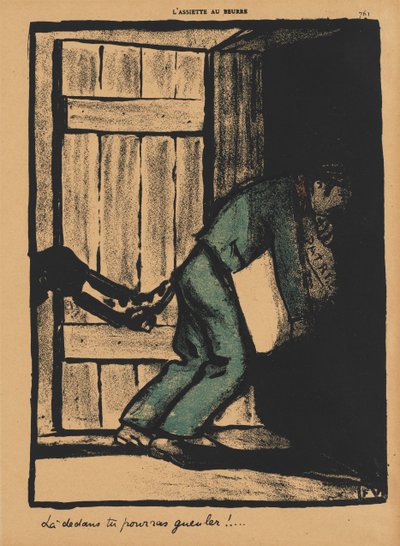 罪行与惩罚IV，761：你可以大喊大叫，1872年。 作者 费利克斯·爱德华·瓦洛顿