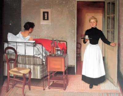 FélixEdouard Vallotton（1865 – 1925）瑞士画家，1892年患者 作者 费利克斯·爱德华·瓦洛顿