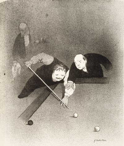 对于LEscarmouche：The Bores，1898 作者 费利克斯·爱德华·瓦洛顿