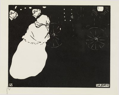 出口，1895年 作者 费利克斯·爱德华·瓦洛顿