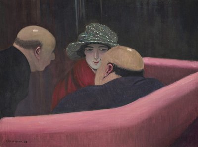 贞洁的苏珊娜，1922年。 作者 费利克斯·爱德华·瓦洛顿