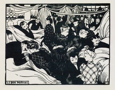 Le Bon Marche，1893年 作者 费利克斯·爱德华·瓦洛顿
