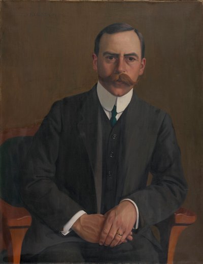 Le Docteur Arthur Hahnloser, 1909. 作者 费利克斯·爱德华·瓦洛顿