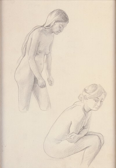 两个裸体 作者 Felix Edouard Vallotton