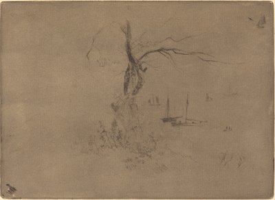 Arbres et Bateaux树木和船只。 作者 菲利克斯·希拉勒·布霍特