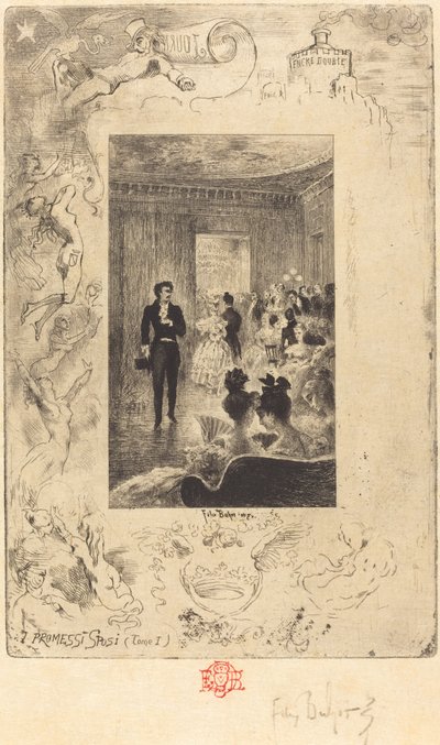 I Promessi Sposi The Betrothed, 18791880. 作者 菲利克斯·希拉勒·布霍特