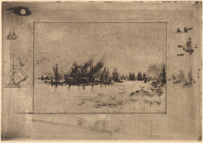 有海鸥的港口(Le Port aux Mouettes) 作者 菲利克斯·希拉勒·布霍特